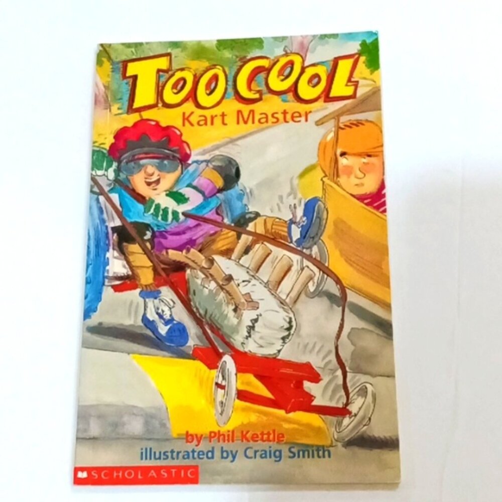 Too Cool Vintage Kids Paperback Books Set of 8 Phil Kettle 2002 Scholastic